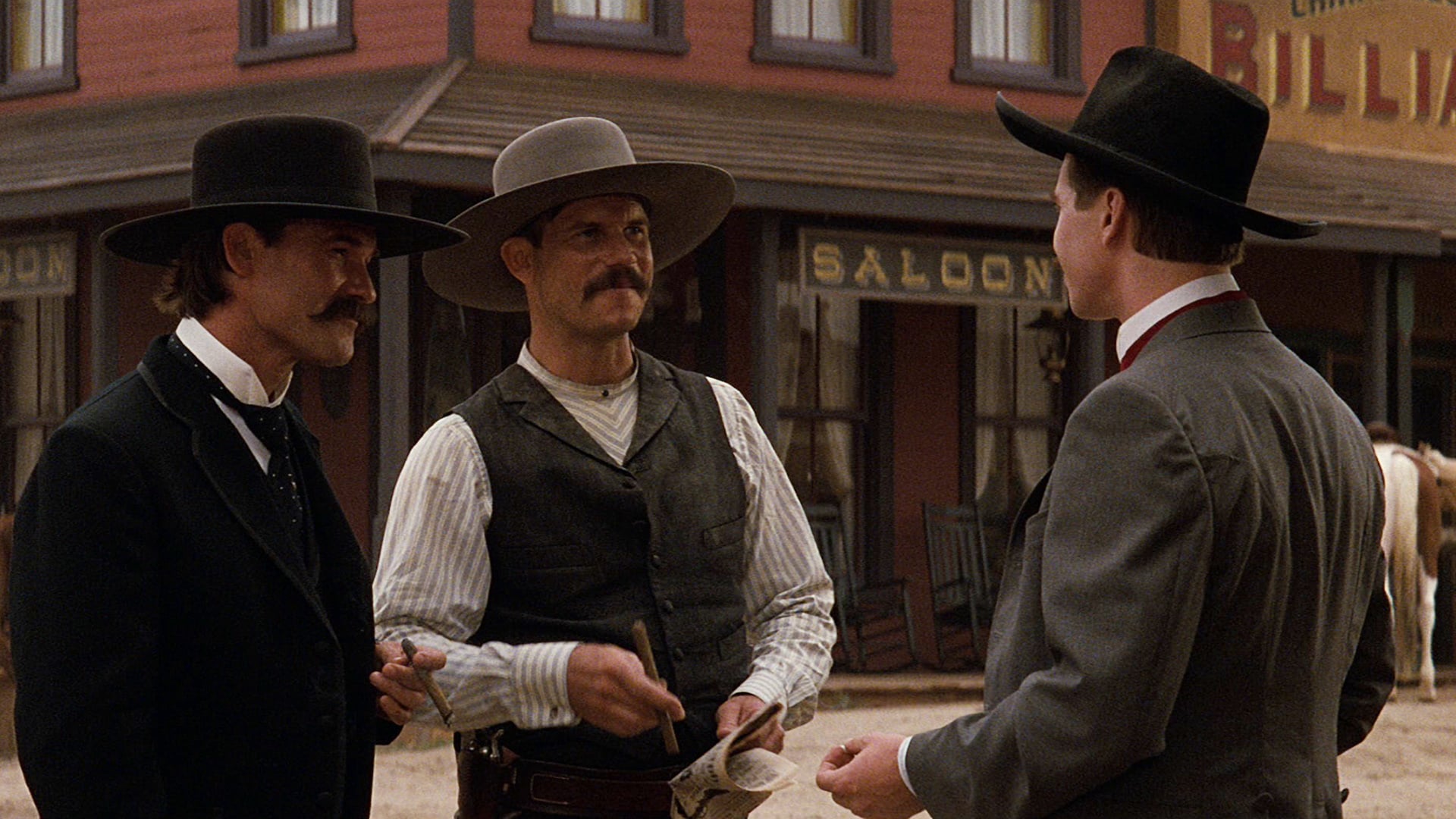 A screen grab from the movie, Tombstone. 