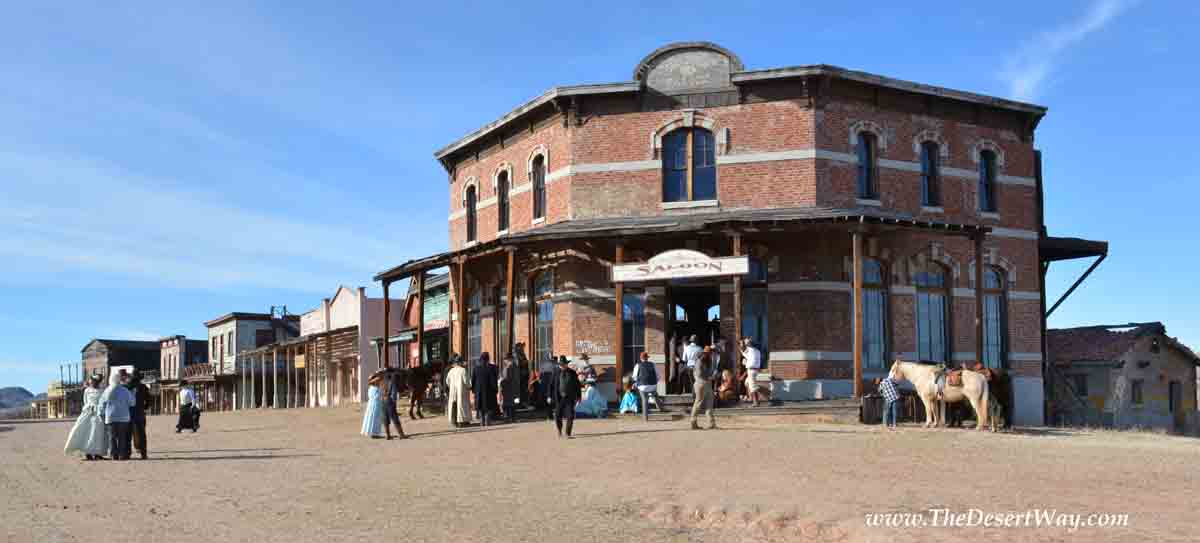 Old Tucson Studios Mescal AZ On Location With Eminence Hill The Desert Way with Jaylyn and John