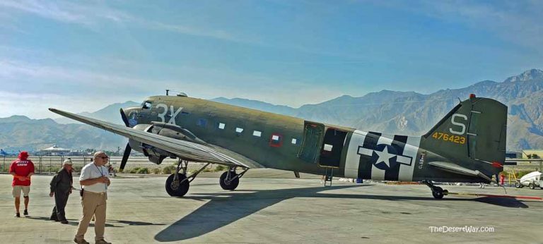 Warbirds and a Wascally Wabbit Over Palm Springs