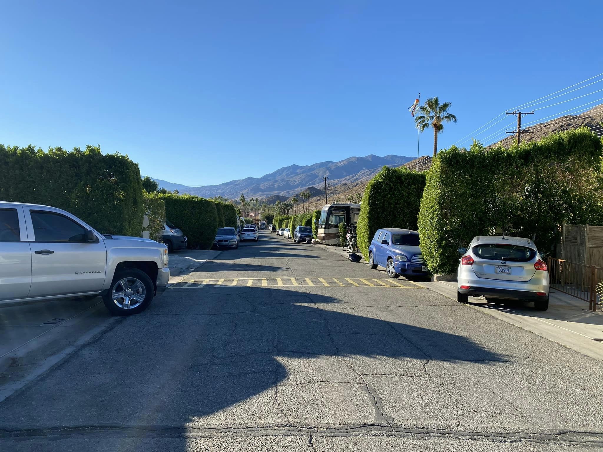 Happy Traveler RV Park Palm Springs, California The Desert Way with